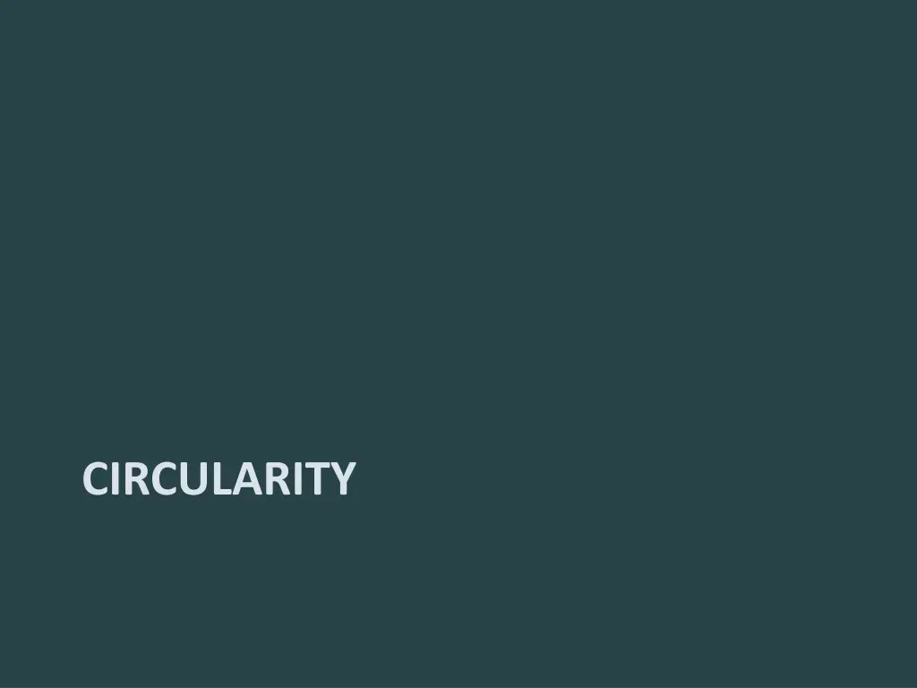 circularity