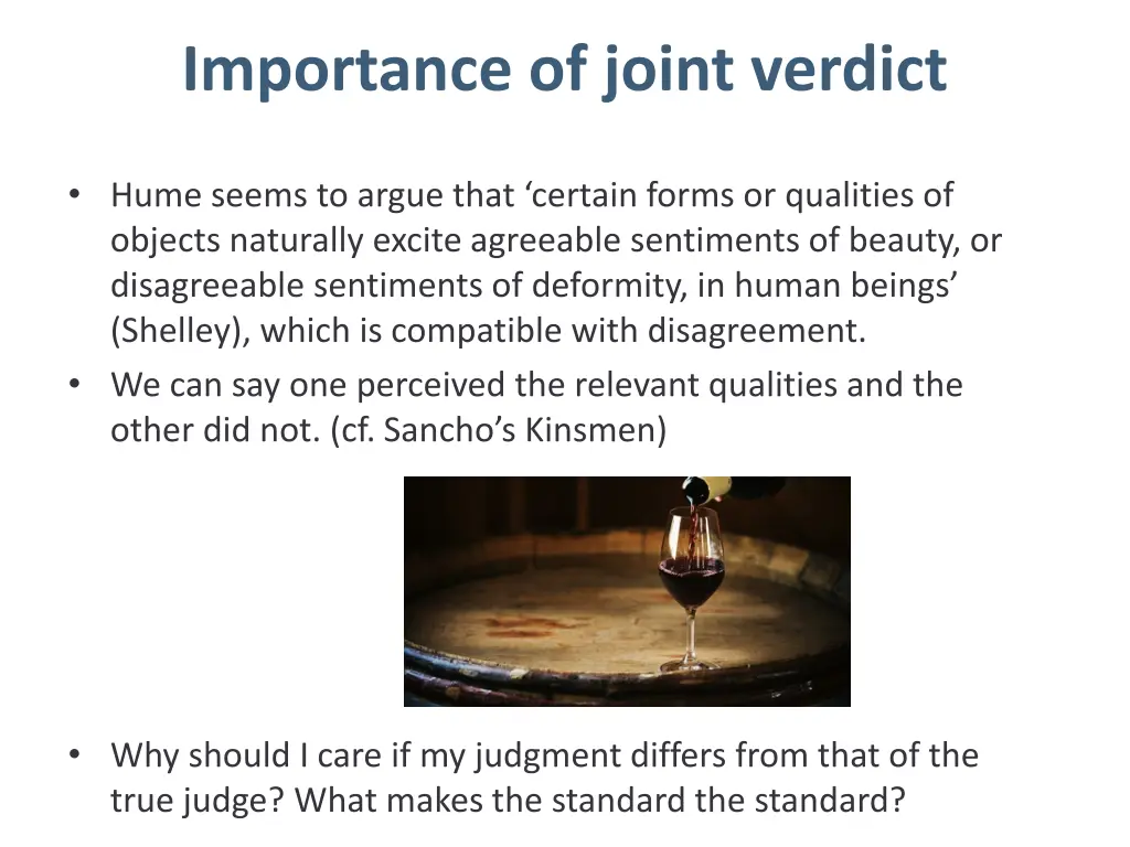 importance of joint verdict