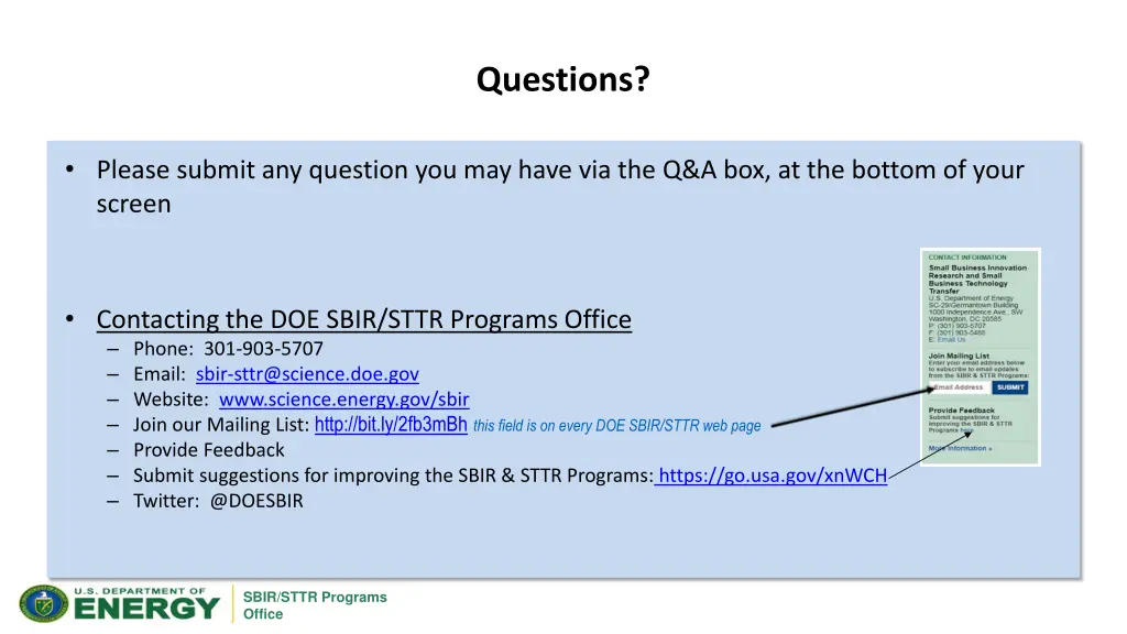questions