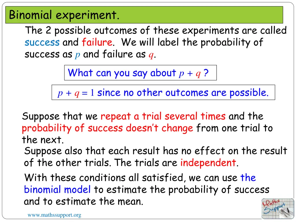 binomial experiment 1