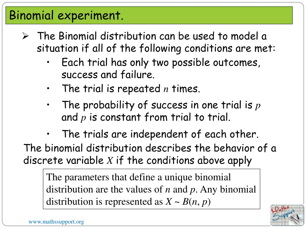 binomial experiment 2