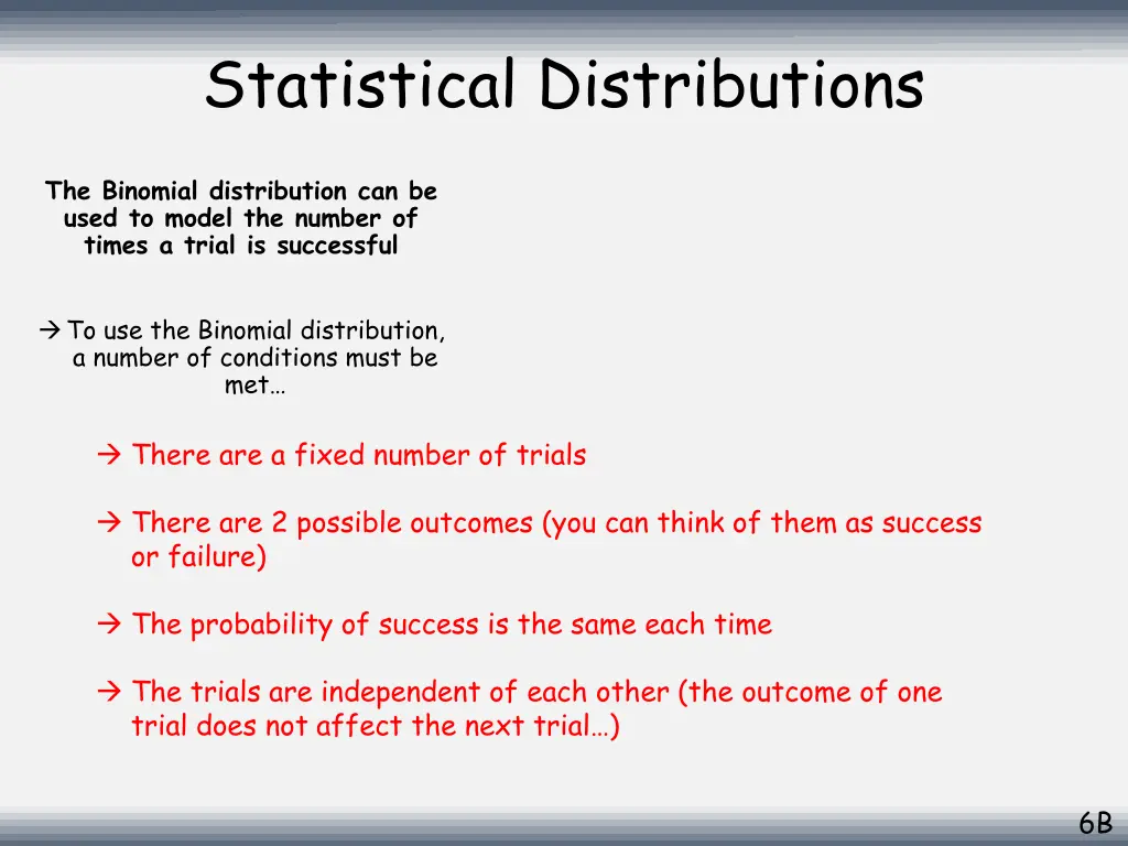 statistical distributions 16