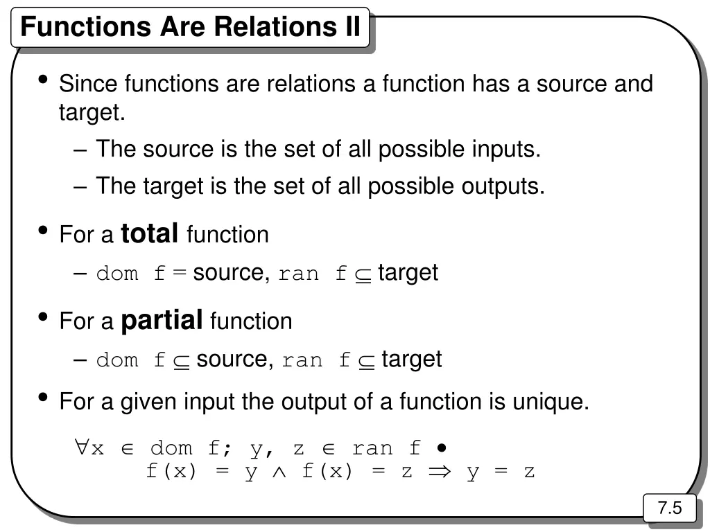 functions are relations ii since functions