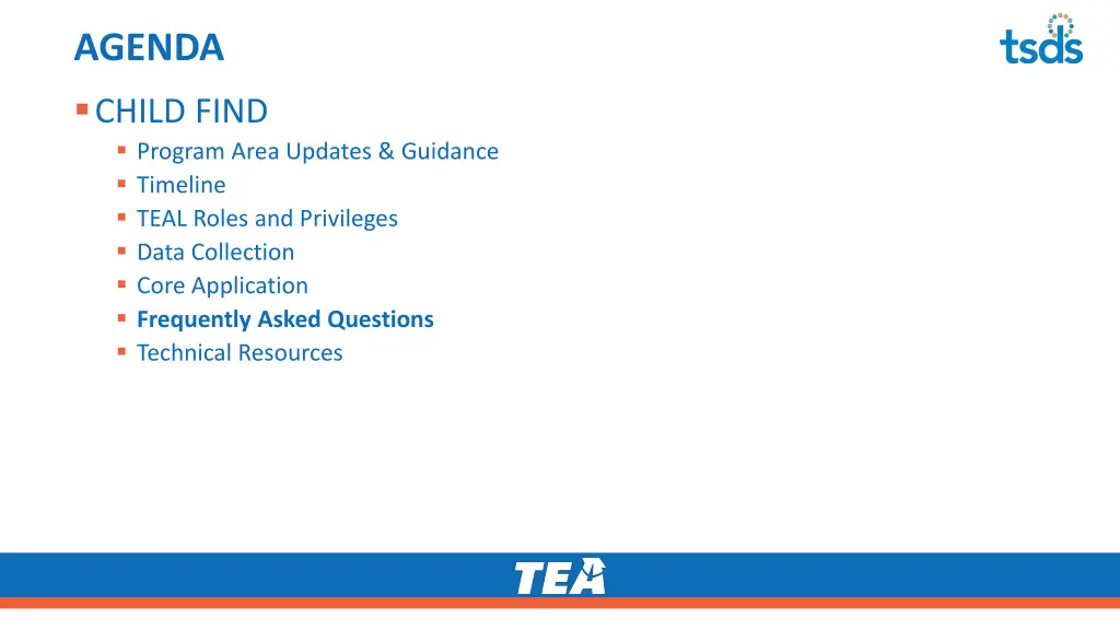 agenda child find program area updates guidance 6