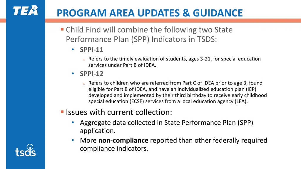 program area updates guidance 1