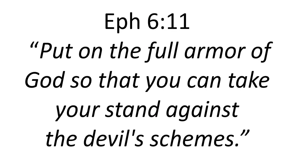 eph 6 11