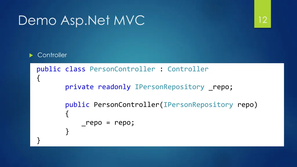 demo asp net mvc