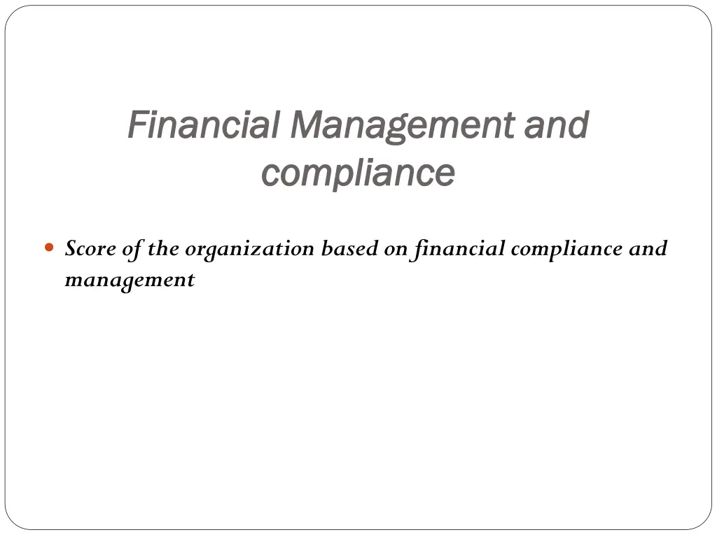 financial management and financial management