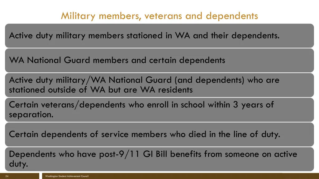 military members veterans and dependents