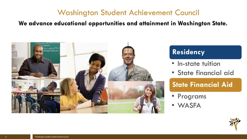 washington student achievement council