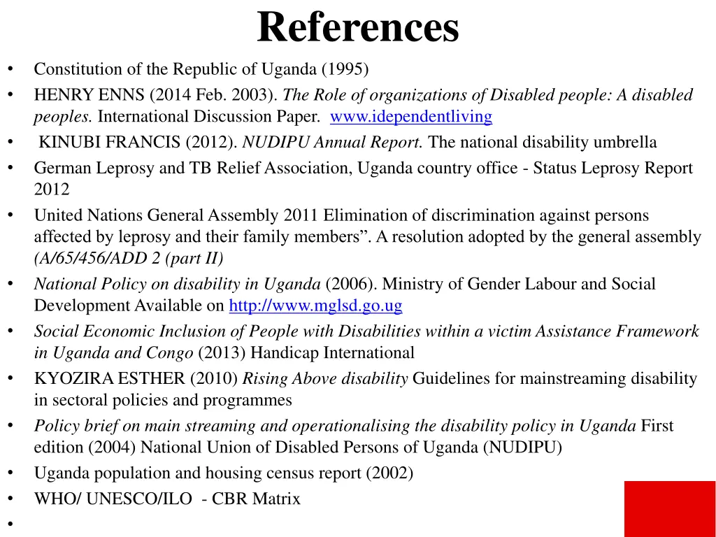 references