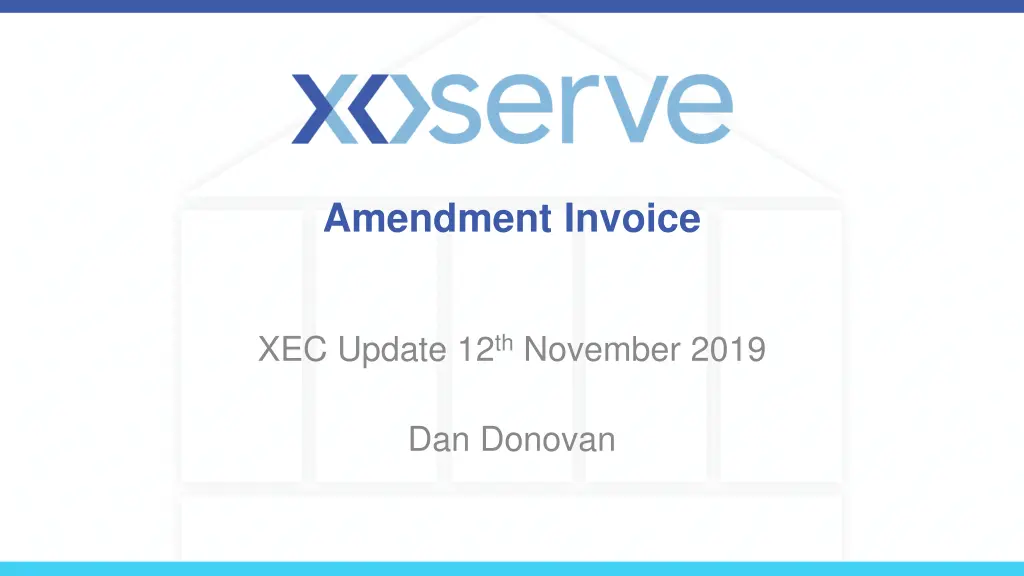 amendment invoice