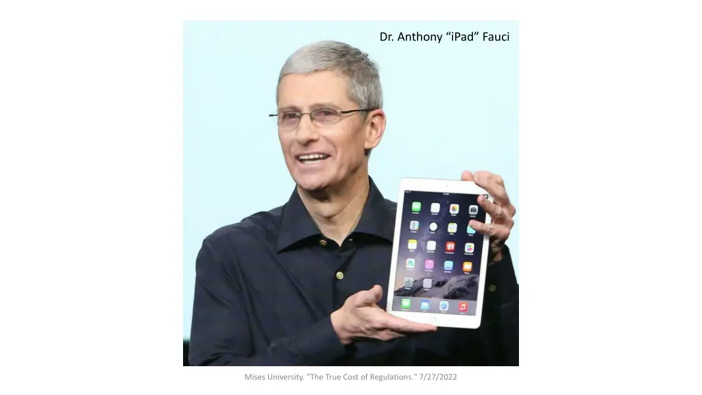 dr anthony ipad fauci