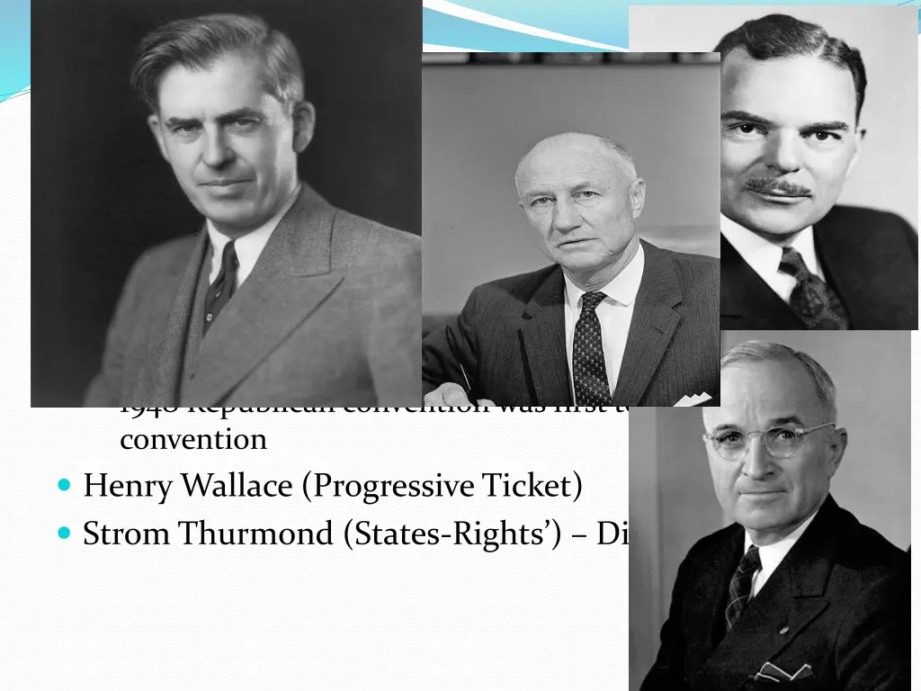 the candidates