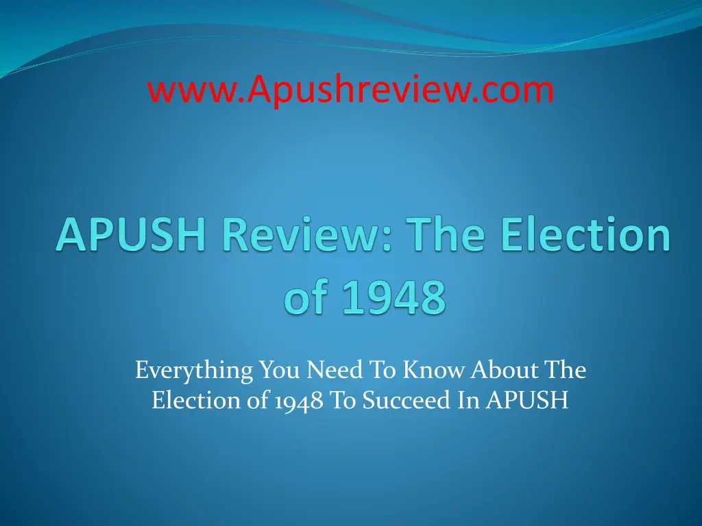 www apushreview com