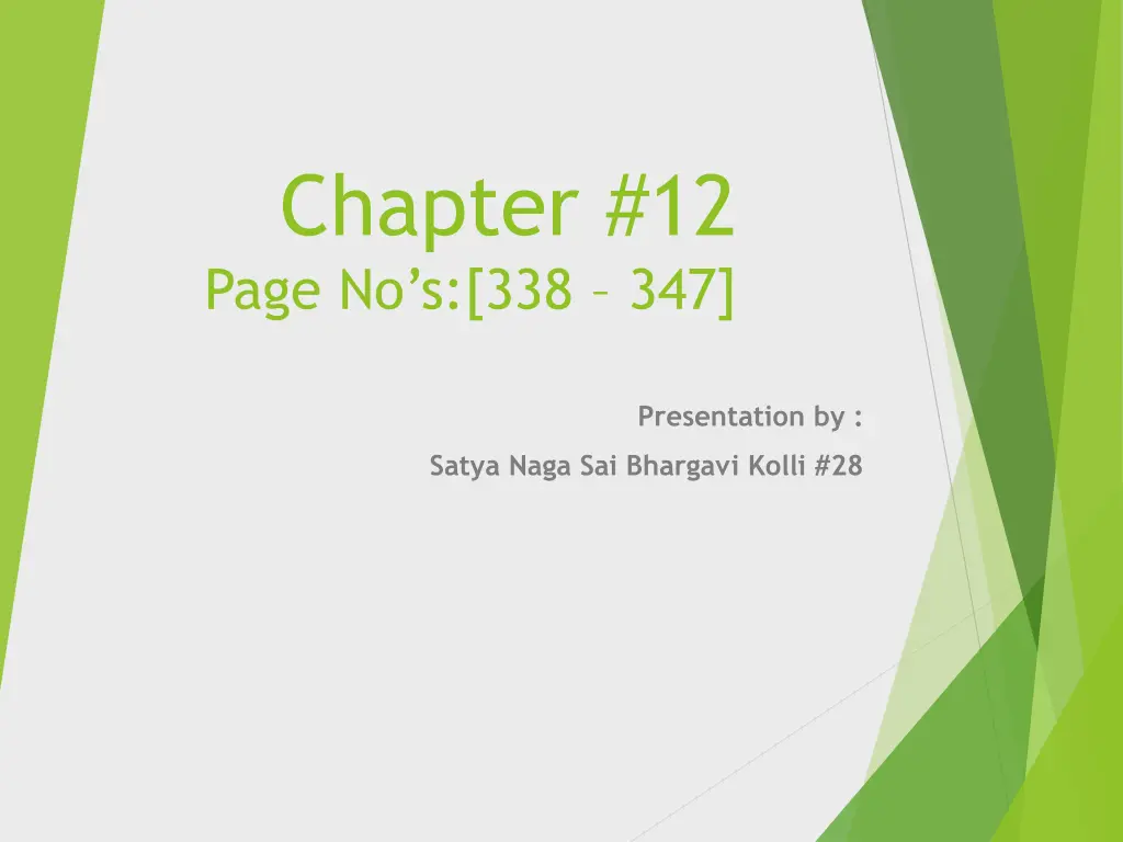 chapter 12 page no s 338 347