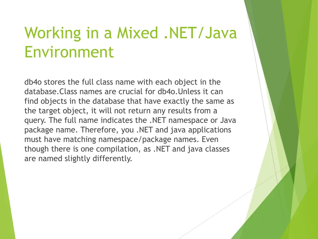 working in a mixed net java environment