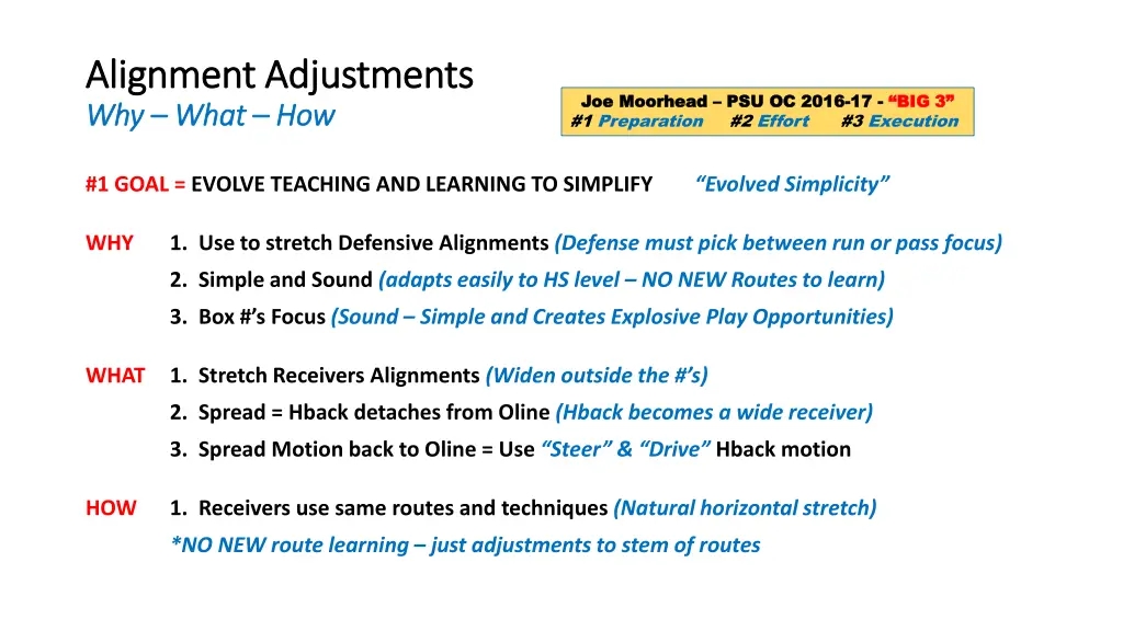 alignment adjustments alignment adjustments