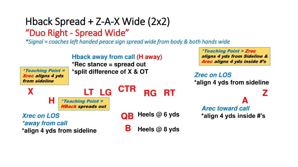 hback hback spread z spread z a a x wide