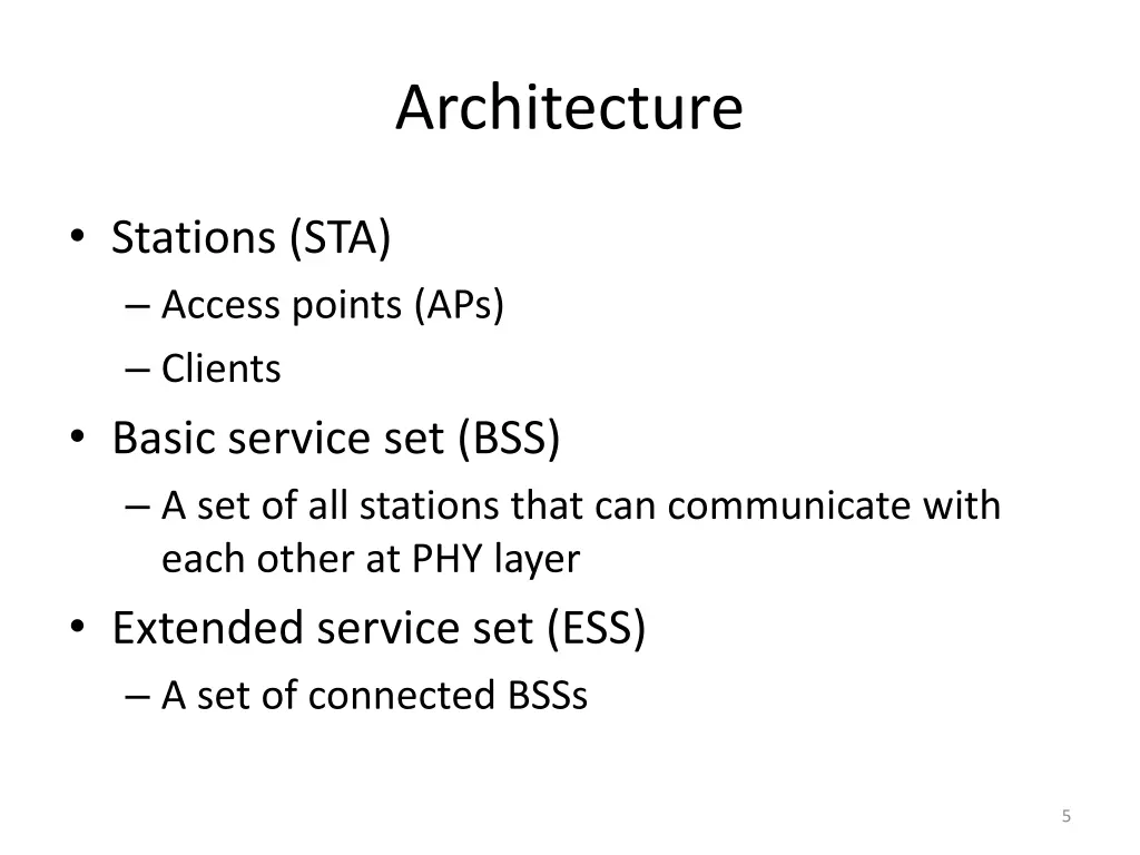 architecture