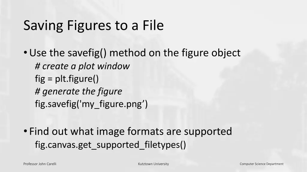 saving figures to a file