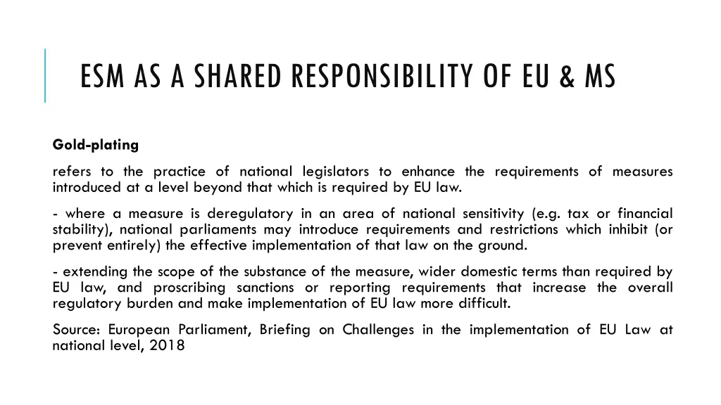 esm as a shared responsibility of eu ms 4