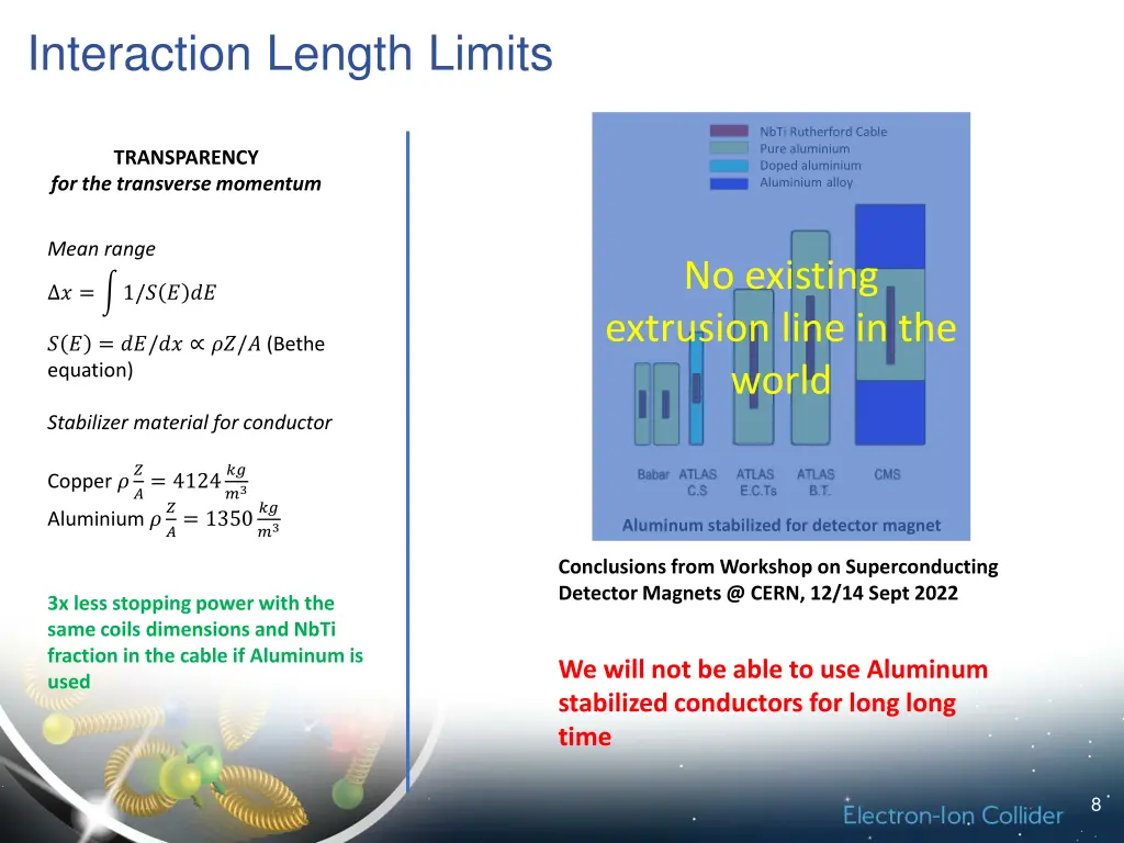 interaction length limits