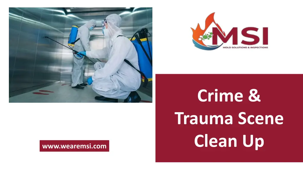 crime trauma scene clean up