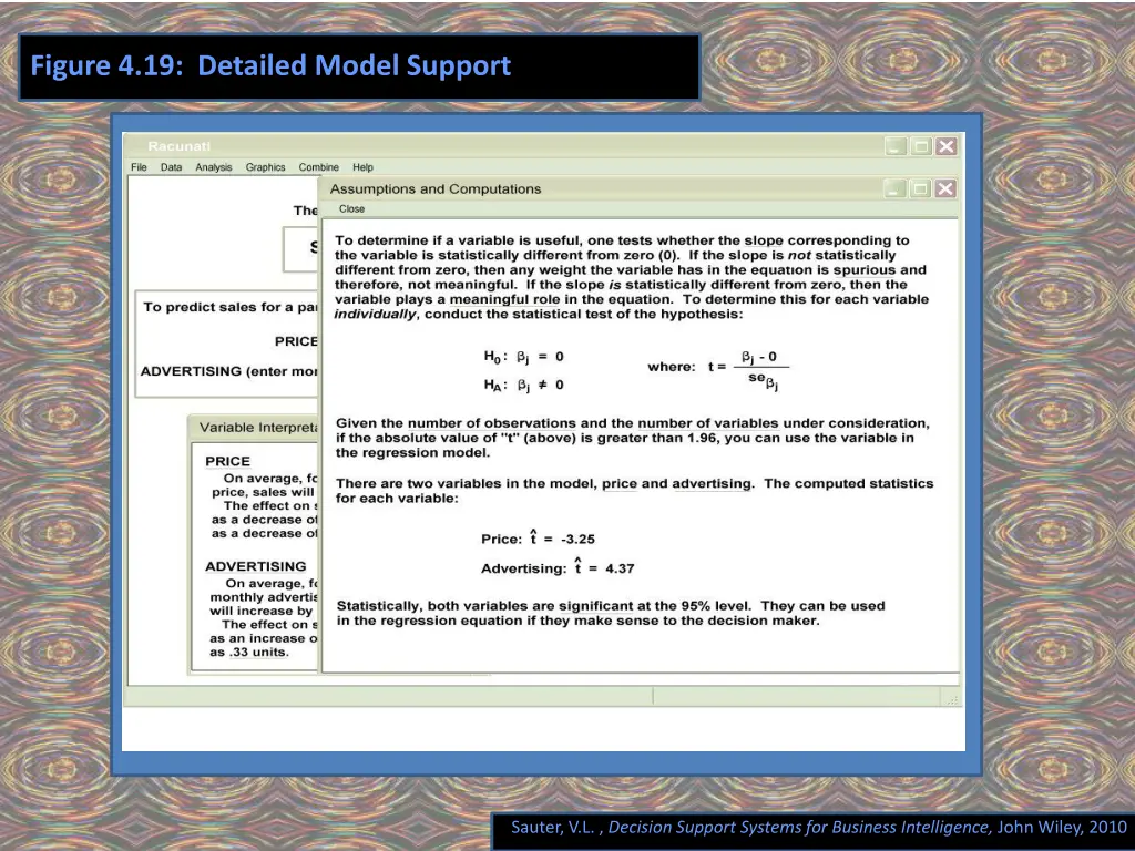 figure 4 19 detailed model support