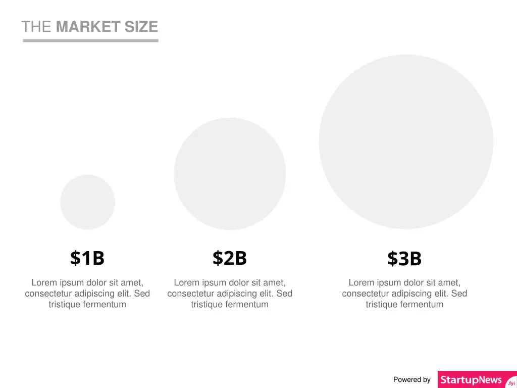 the market size