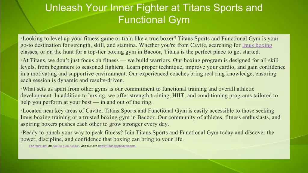unleash your inner fighter at titans sports