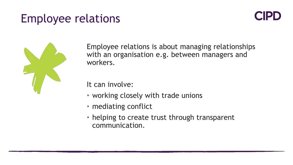 employee relations