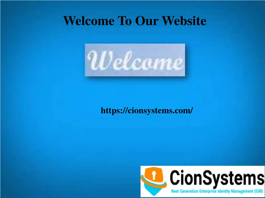 welcome to our website