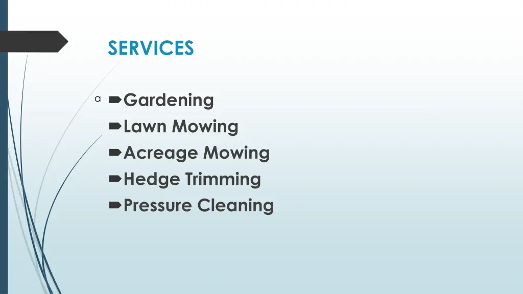 services