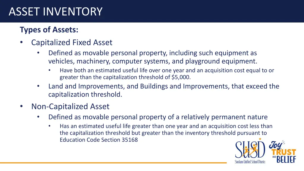 asset inventory