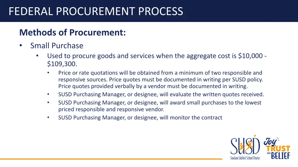 federal procurement process 1