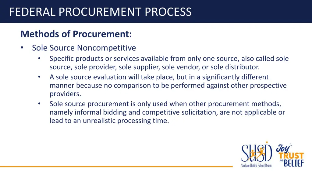 federal procurement process 5