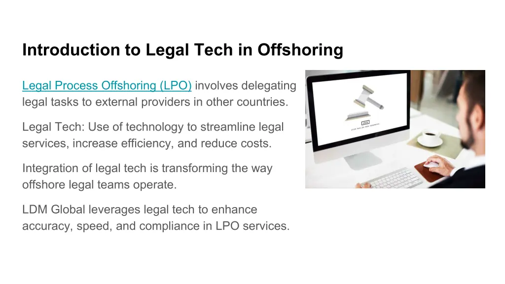 introduction to legal tech in offshoring