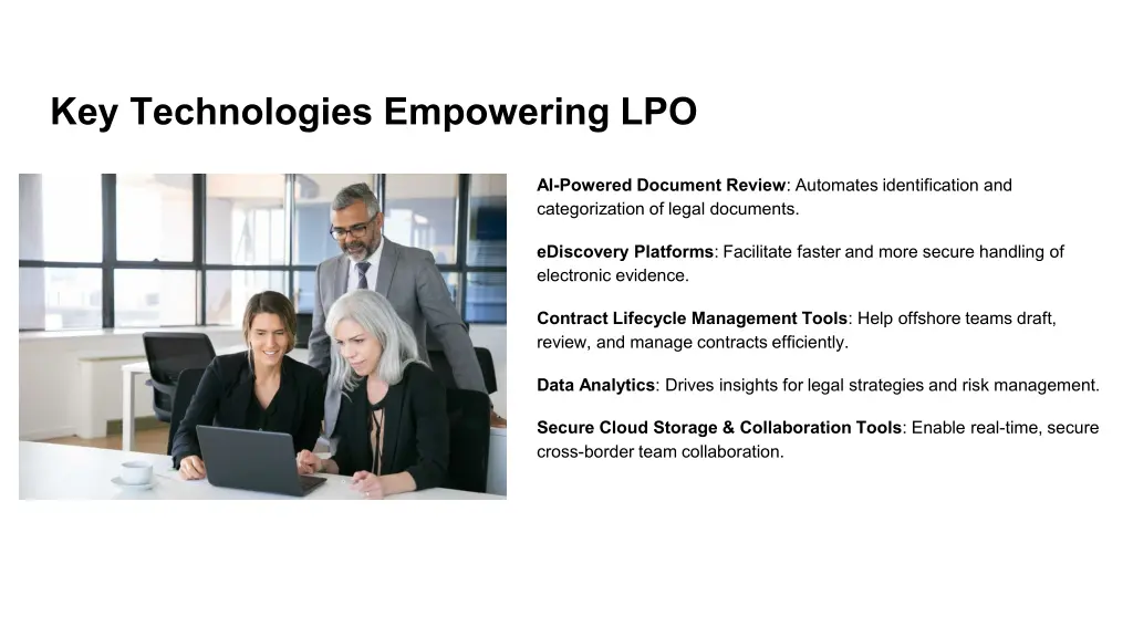key technologies empowering lpo
