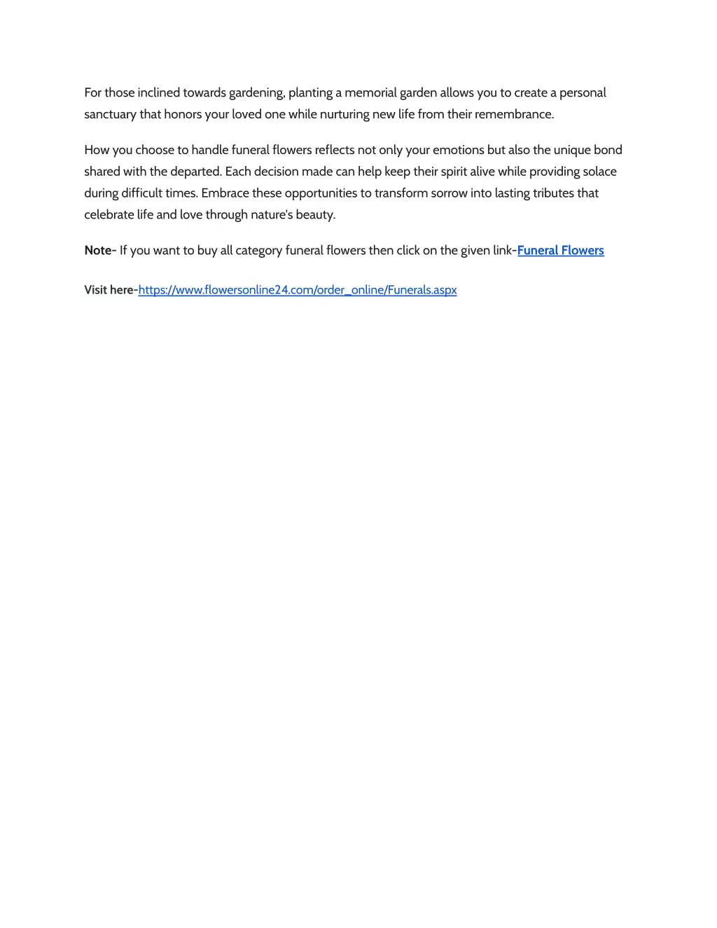 for those inclined towards gardening planting