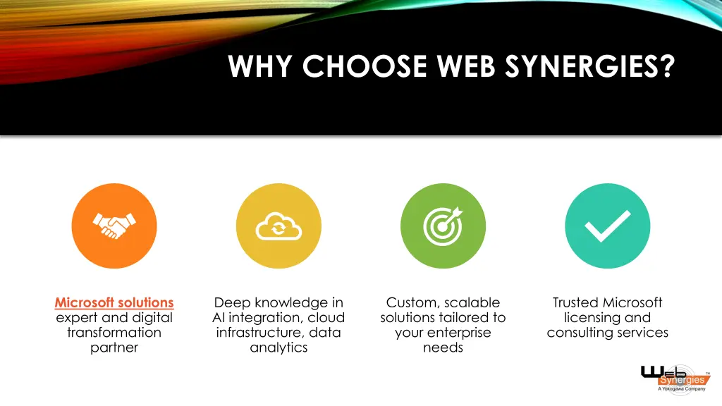 why choose web synergies