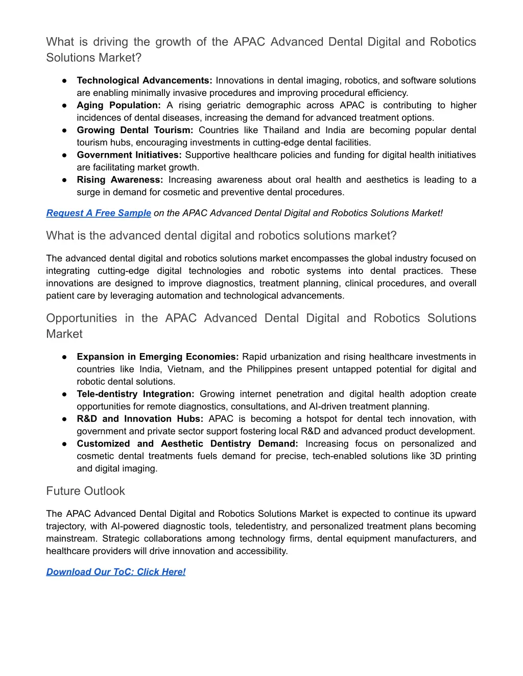 what is driving the growth of the apac advanced