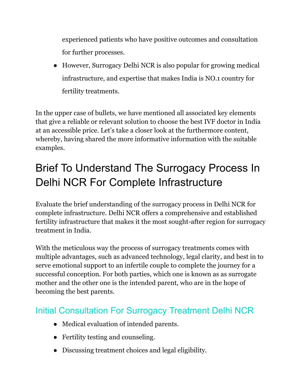 experienced patients who have positive outcomes