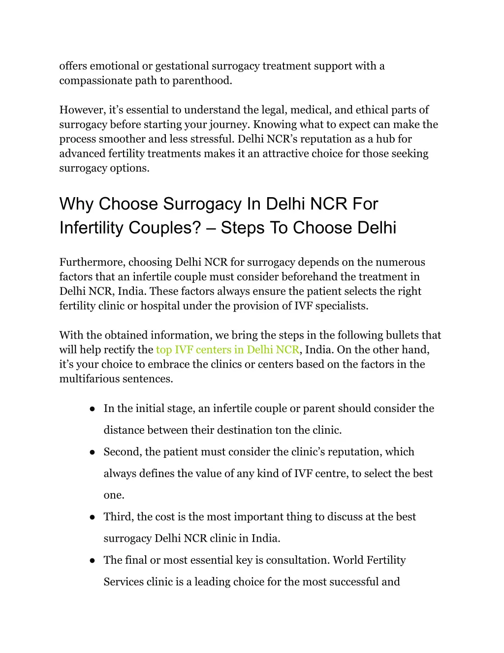 offers emotional or gestational surrogacy