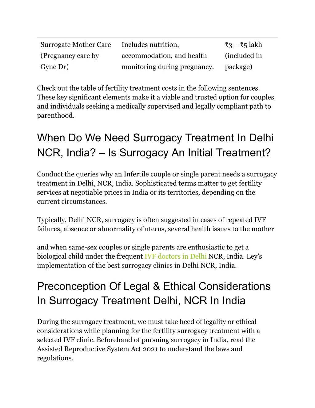 surrogate mother care pregnancy care by gyne dr