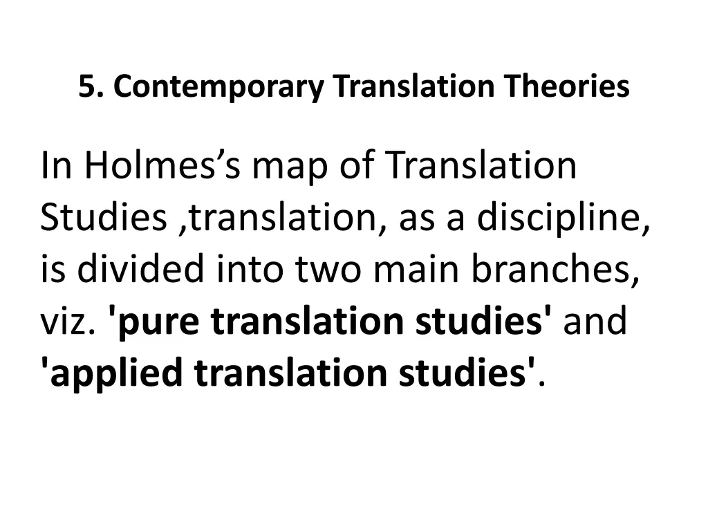 5 contemporary translation theories 1