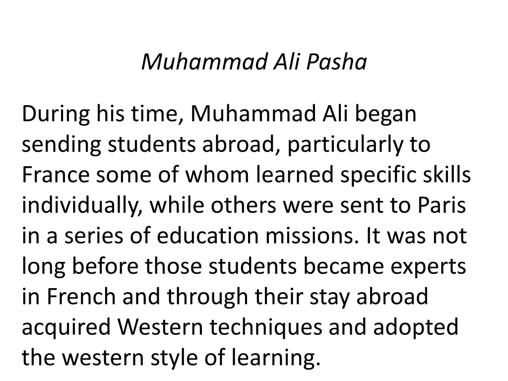 muhammad ali pasha