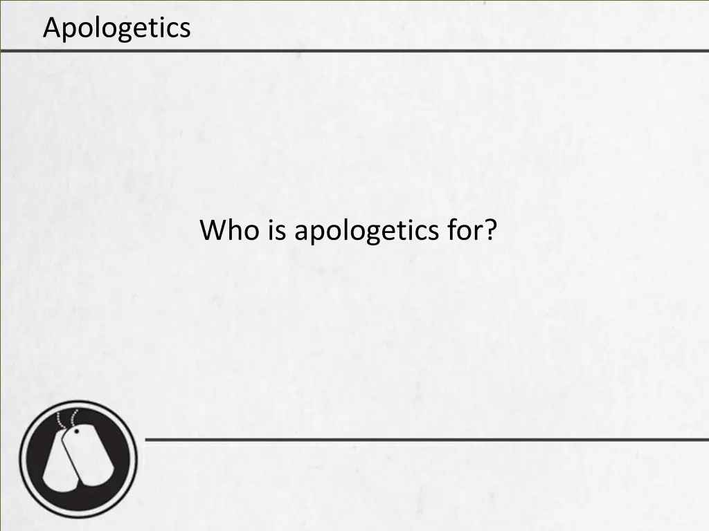 apologetics 4
