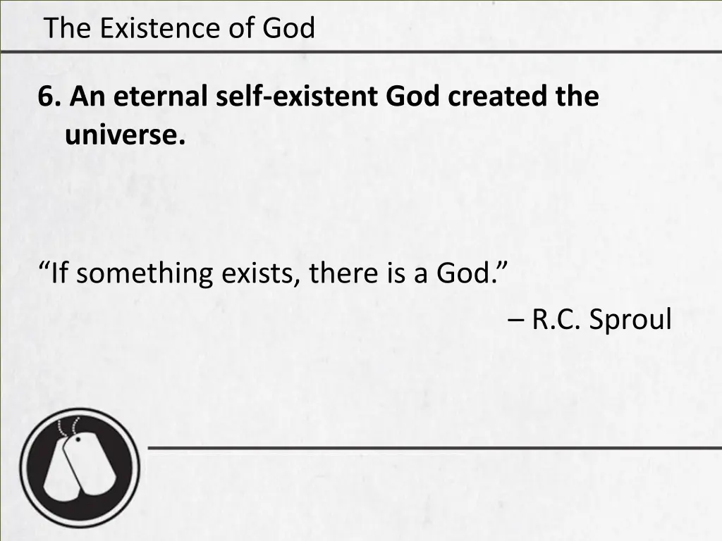 the existence of god 15
