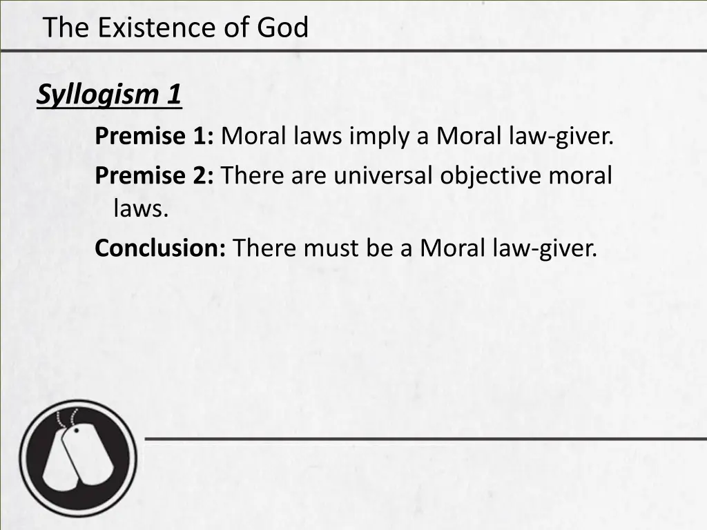 the existence of god 25